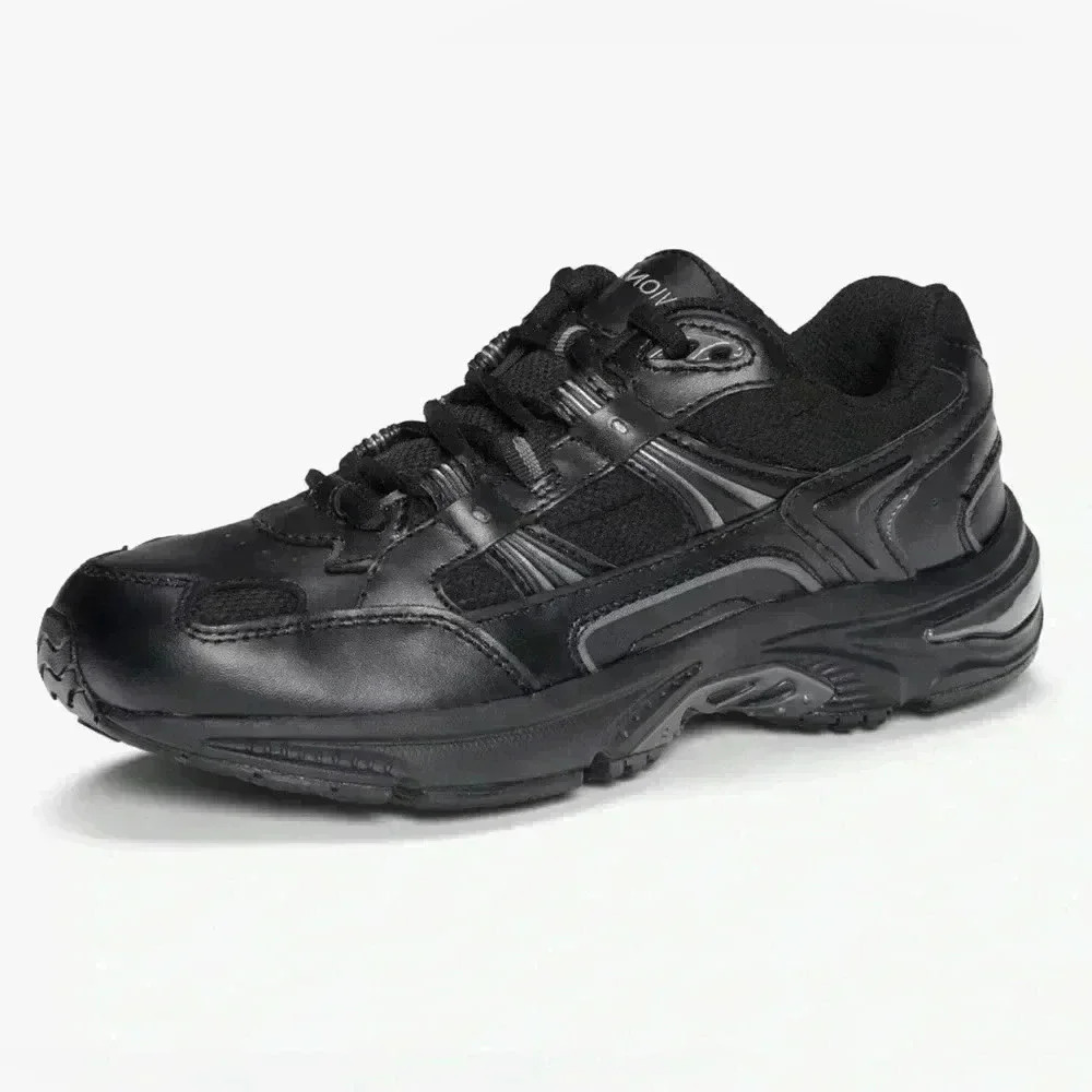 Vionic Women's 23Walk Black Leather 10 Wide